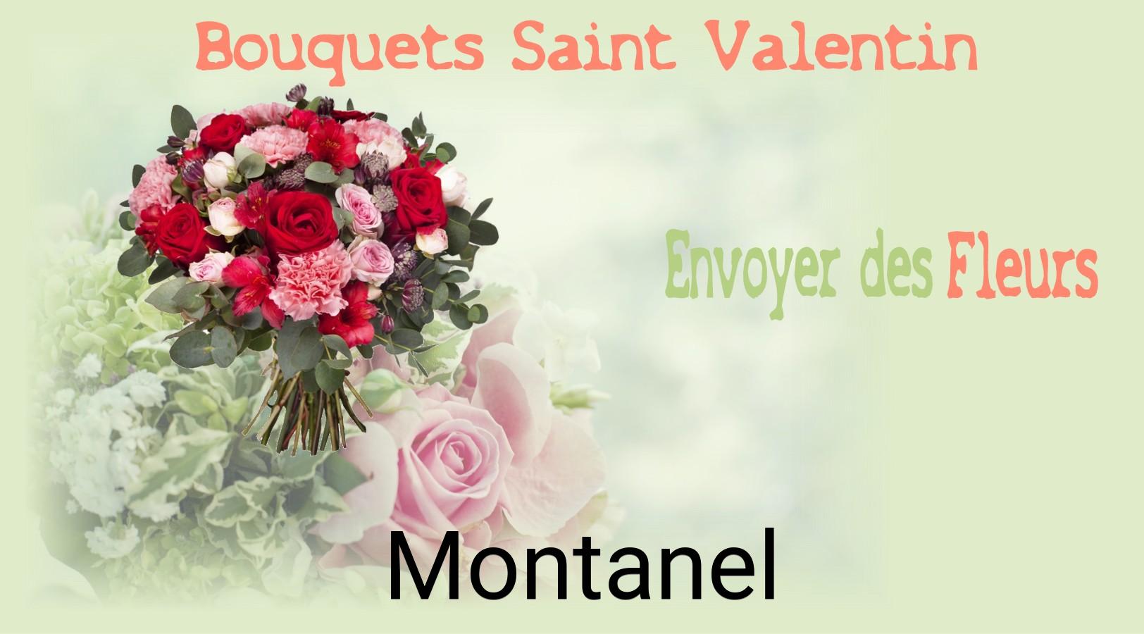 Roses de Saint-Valentin livrées à Montanel